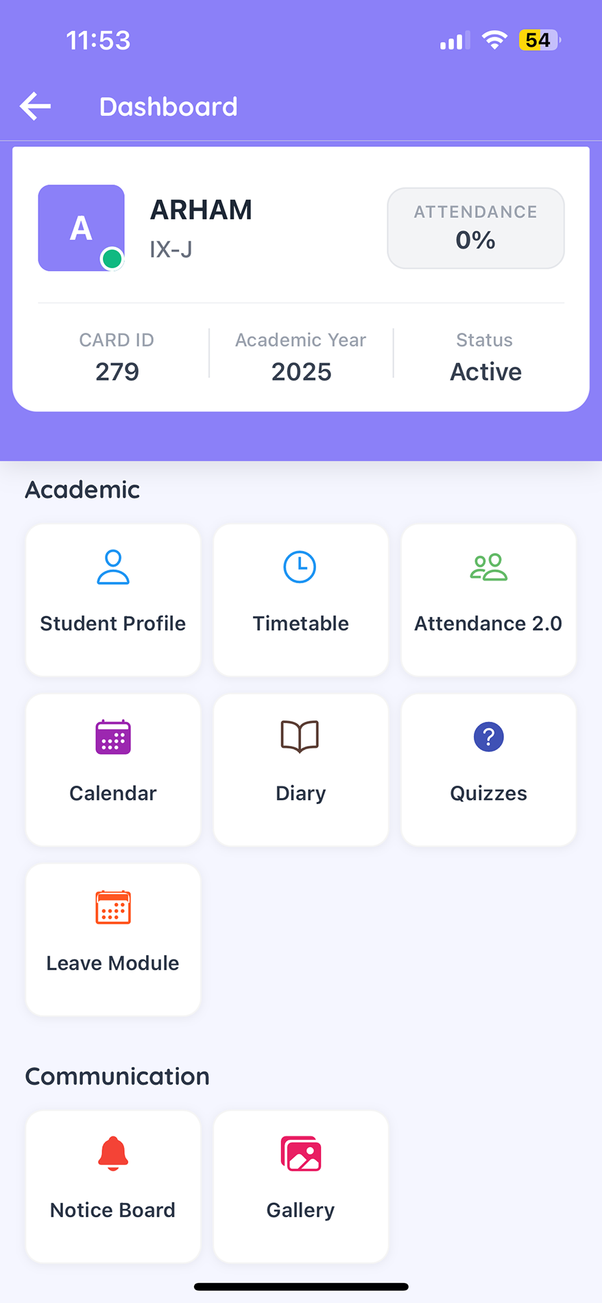 TedQu app — one login, every module